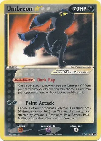 Umbreon Gold Star [Dark Ray | Feint Attack]