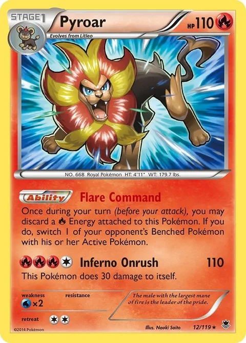 Pyroar [Flare Command | Inferno Onrush]