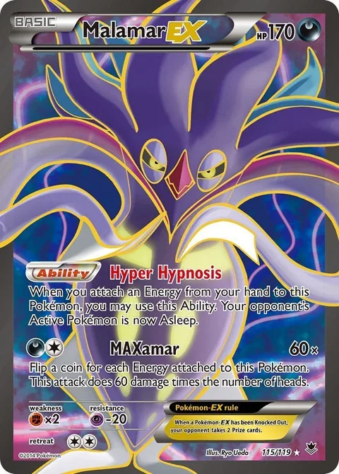 Malamar EX [Hyper Hypnosis | MAXamar]