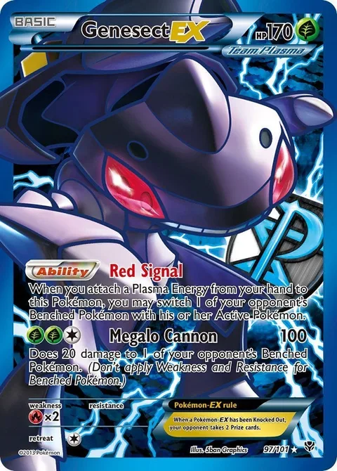 Genesect EX [Red Signal | Megalo Cannon]