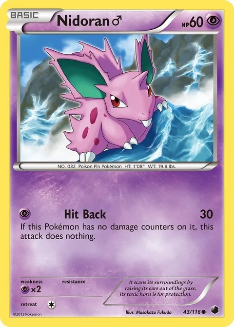 Nidoran ♂ [Hit Back]