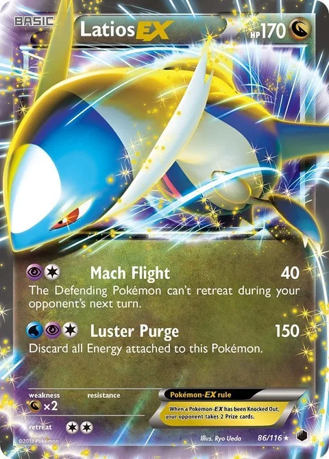 Latios EX [Mach Flight | Luster Purge]