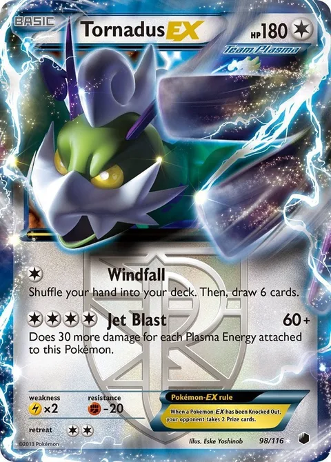 Tornadus EX [Windfall | Jet Blast]