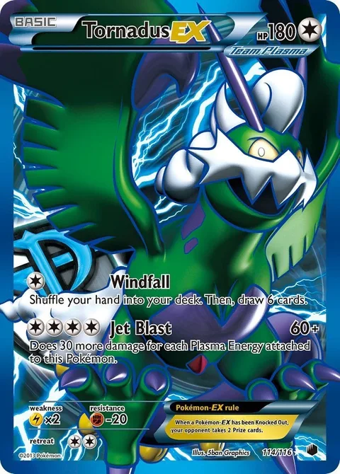Tornadus EX [Windfall | Jet Blast]