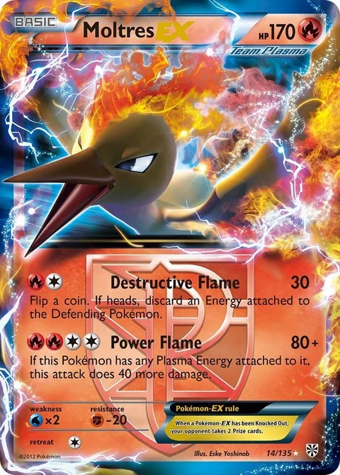 Moltres EX [Destructive Flame | Power Flame]