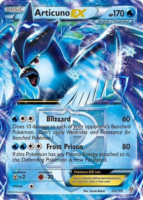 Articuno EX [Blizzard | Frost Prison]