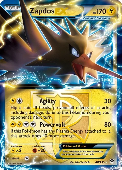 Zapdos EX [Agility | Powervolt]