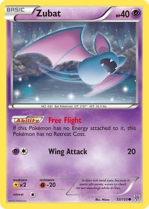 Zubat [Free Flight | Wing Attack]