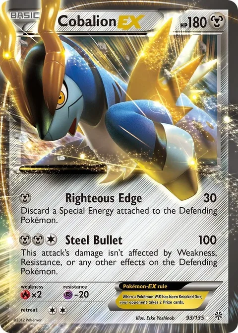 Cobalion EX [Righteous Edge | Steel Bullet]