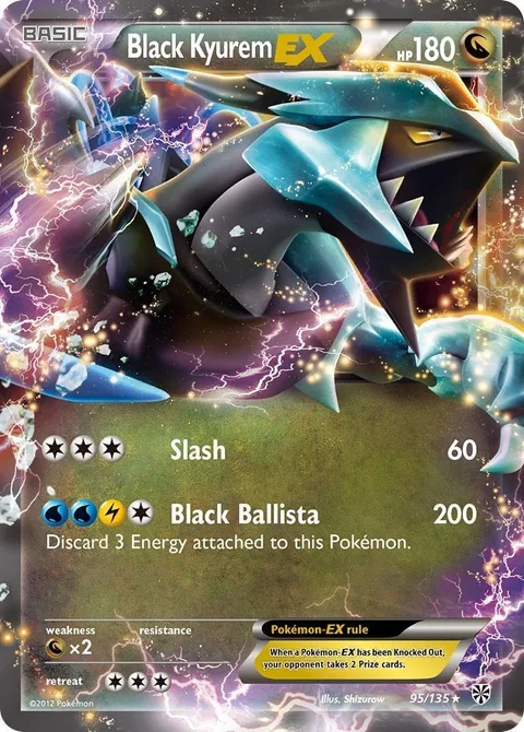 Black Kyurem EX [Slash | Black Ballista]