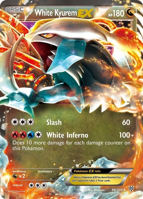 White Kyurem EX [Slash | White Inferno]