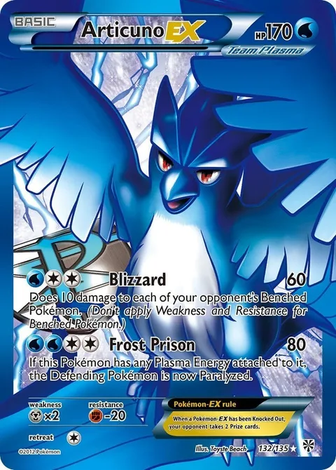 Articuno EX [Blizzard | Frost Prison]