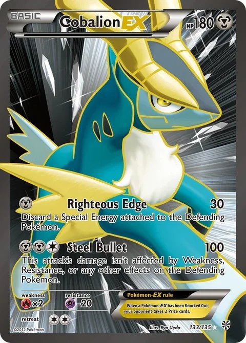 Cobalion EX [Righteous Edge | Steel Bullet]