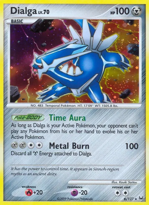 Dialga Lv.70 [Time Aura | Metal Burn]