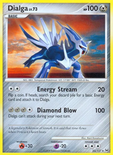 Dialga Lv.73 [Energy Stream | Diamond Blow]