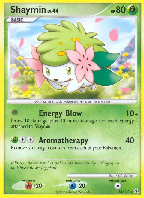Shaymin Lv.44 [Energy Blow | Aromatherapy]