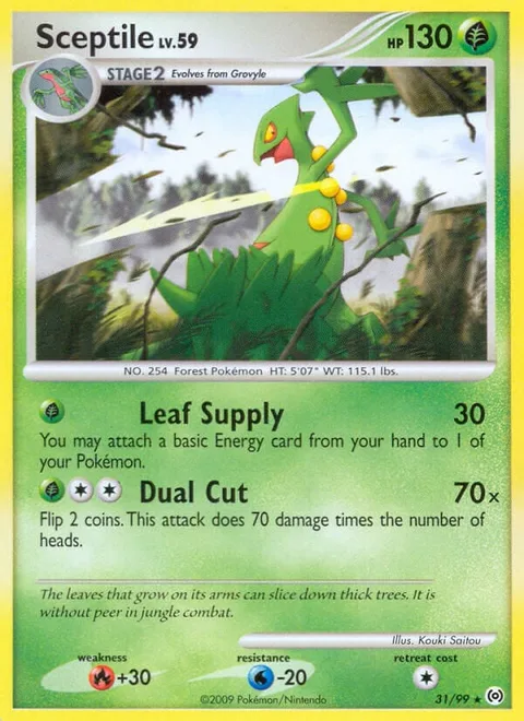 Sceptile Lv.59 [Leaf Supply | Dual Cut]