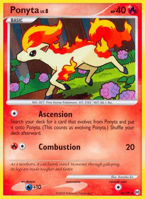 Ponyta Lv.8 [Ascension | Combustion]