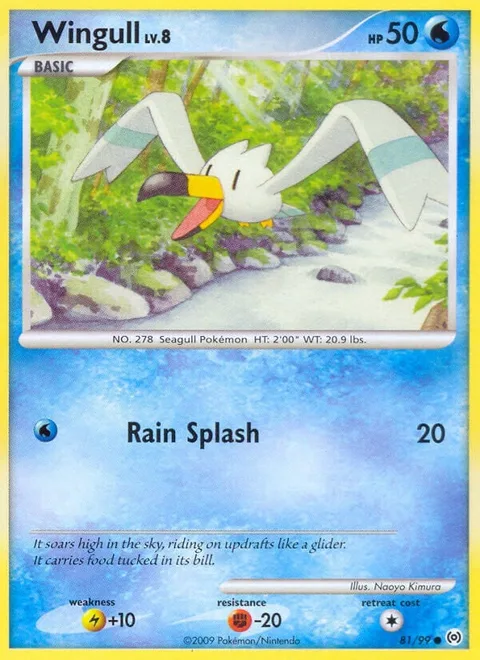 Wingull Lv.8 [Rain Splash]