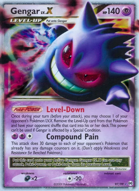Gengar LV.X [Level-Down | Compound Pain]