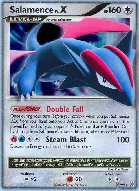 Salamence LV.X [Double Fall | Steam Blast]