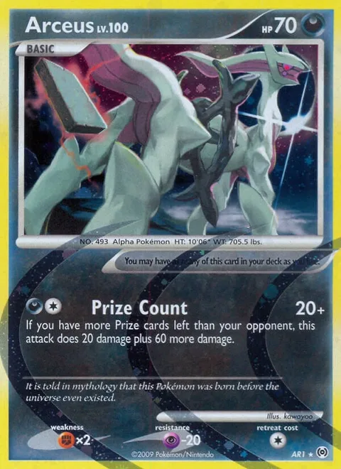 Arceus Lv.100 [Darkness | Prize Count]