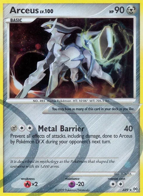 Arceus Lv.100 [Metal Barrier]