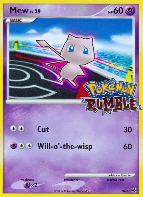 Mew Lv.39 [Cut | Will-o'-the-wisp]