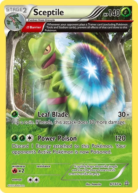 Sceptile [Leaf Blade | Power Poison]