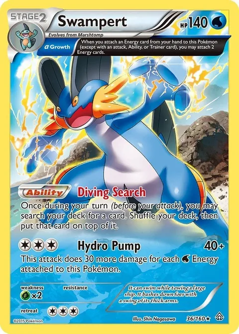 Swampert [Diving Search | Hydro Pump]