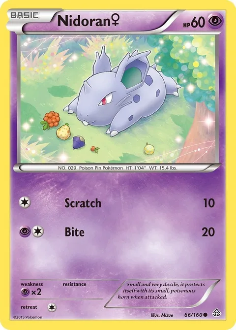 Nidoran ♀ [Scratch | Bite]