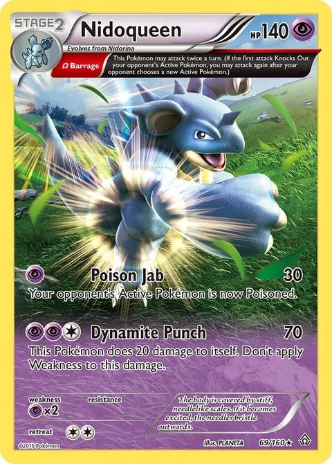 Nidoqueen [Poison Jab | Dynamite Punch]