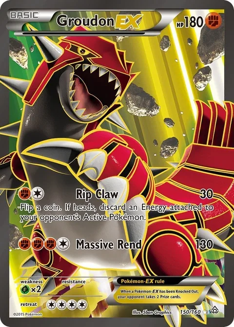Groudon EX [Rip Claw | Massive Rend]
