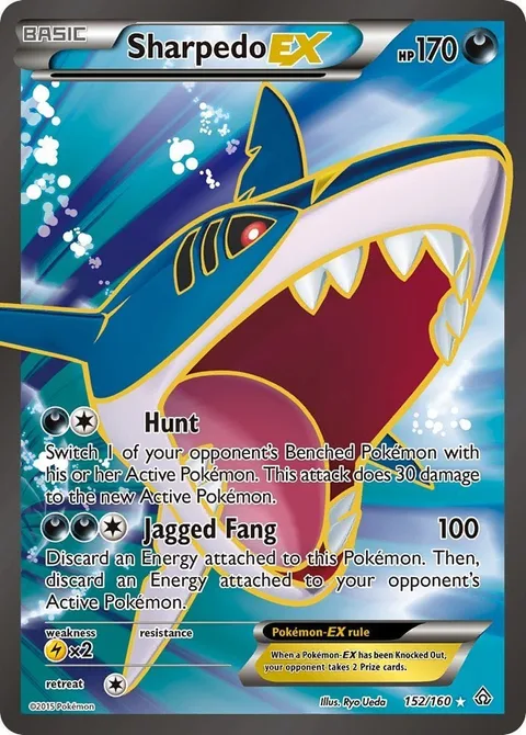 Sharpedo EX [Hunt | Jagged Fang]