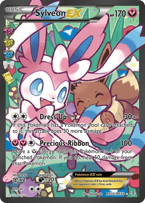Sylveon EX [Dress Up | Precious Ribbon]