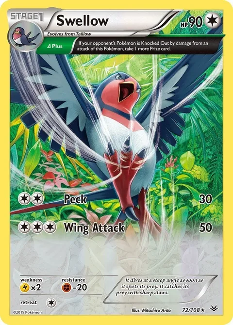 Swellow [Peck | Wing Attack]