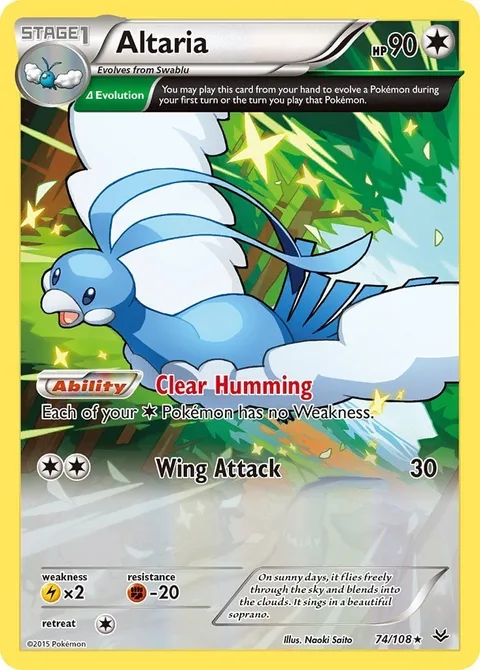 Altaria [Clear Humming | Wing Attack]