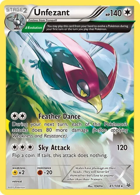 Unfezant [Feather Dance | Sky Attack]