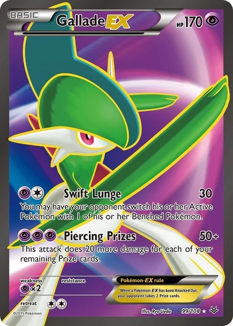 Gallade EX [Swift Lunge | Piercing Prizes]