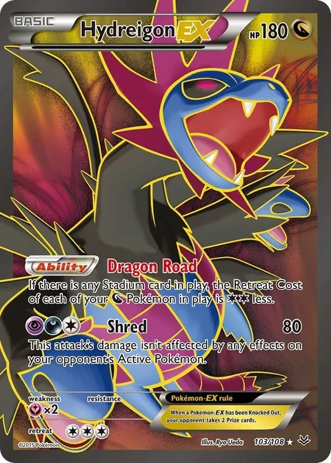 Hydreigon EX [Dragon Road | Shred]