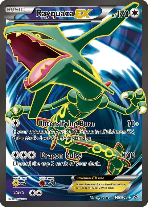 Rayquaza EX [Intensifying Burn | Dragon Pulse]