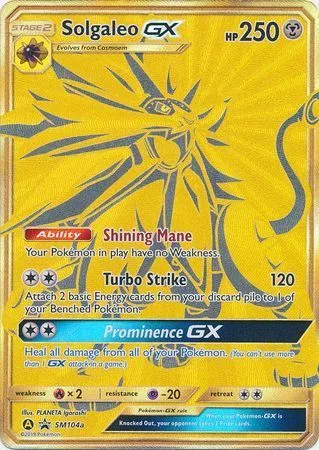 Solgaleo GX [Shining Mane | Turbo Strike | Prominence GX]