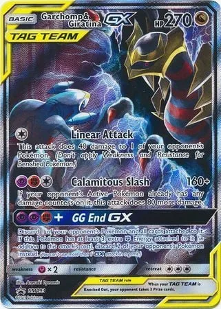 Garchomp & Giratina GX [Linear Attack | Calamitous Slash | GG End GX]