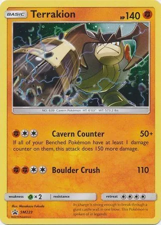 Terrakion [Cavern Counter | Boulder Crush]