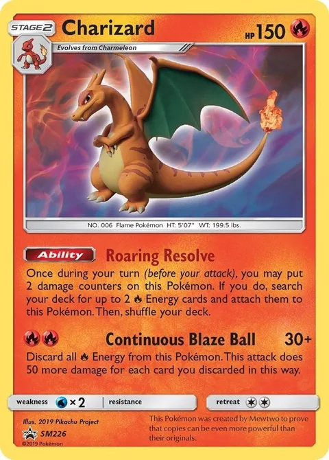 Charizard [Roaring Resolve | Continuous Blaze Ball]