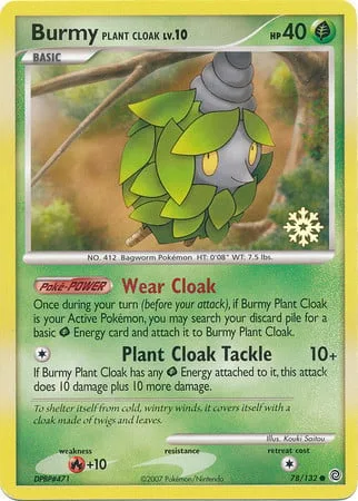 Burmy Plant Cloak Lv.10 [Wear Cloak | Plant Cloak Tackle]