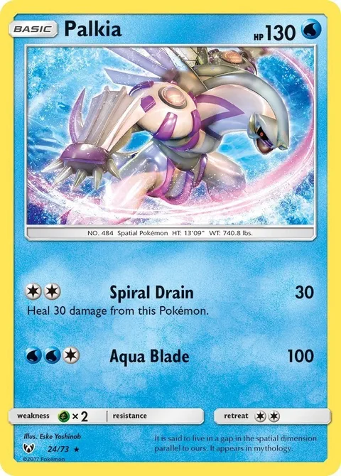 Palkia [Spiral Drain | Aqua Blade]