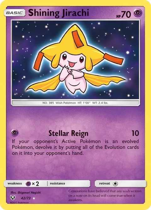 Shining Jirachi [Stellar Reign]