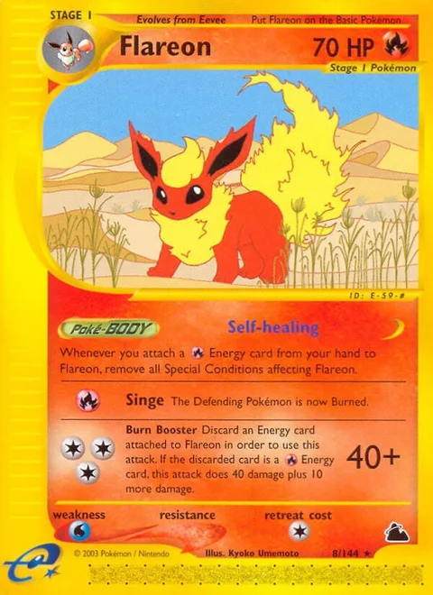 Flareon [Self-healing | Singe | Burn Booster]