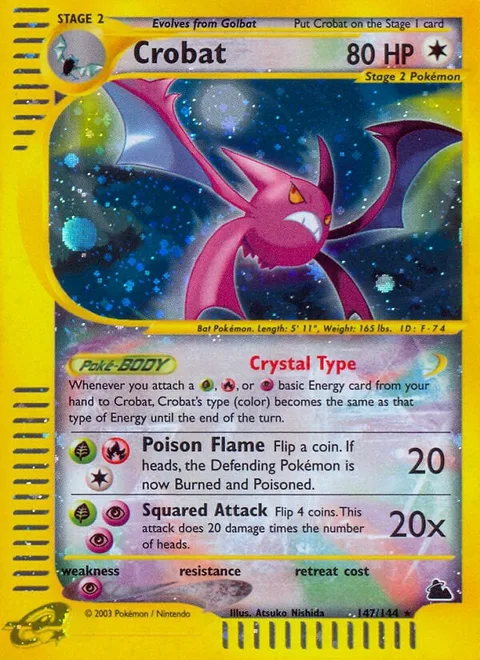 Crobat [Crystal Type | Poison Flame | Squared Attack]
